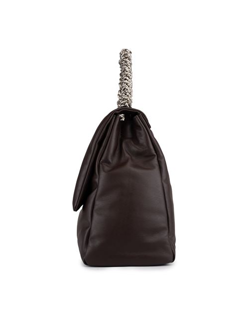 Borsa Shoulder bag Nappa Bold in nappa cioccolato ORCIANI | B02185 NPBCIO